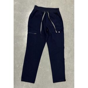 FIGS Technical Collection Jogger Scrub Pants Navy Blue Size S‎